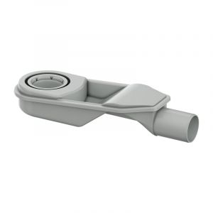 ACO ShowerDrain M+ Bo&icirc;tier de siphon, version &agrave; manchon 1,5&deg;, DN40, hauteur de garde d&rsquo;eau 2,5 cm, 9010.81.22,