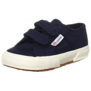 Superga 2750 Jvel Classic, Sneakers Basses mixte enfant, Bleu (933 Navy), 32 EU