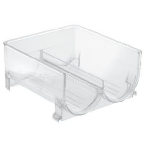 InterDesign Range-bouteille de vin transparent 2 en 1