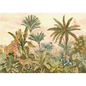 Komar Papier Peint - Tropical Vintage Garden 400x280cm - Intissé,