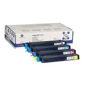 Konica Minolta 1710531-100 - Pack 4 Toners couleurs