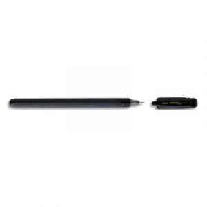 Pentel Roller gel - 0,7 mm - noir - fabriqué à partir de 96% de matières recyclées - rechargeable