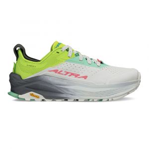Altra Olympus 6 Chaussure Trail Femmes - Gris, Jaune Lemon, Pointure 38.5