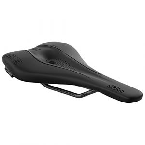 SQlab 612 Ergowave Active 2.1 Selle de vélo de Route Unisex-Adult, Noir, 12 cm