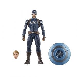 Hasbro Marvel Legends Series, Captain America de 15 cm de Captain America: The Winter Soldier, Figurines Marvel Legends