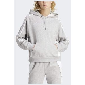 Adidas Sweat-shirt à capuche de survêtement Tiro 24 - Medium Grey Heather / White, Medium Grey Heather / White - Taille 2XL