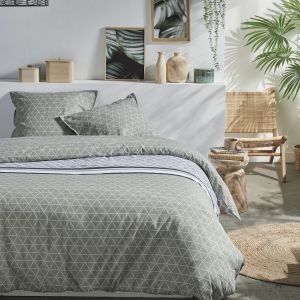 Today Linge de lit en coton mawira, réversible, 220 x 240 cm