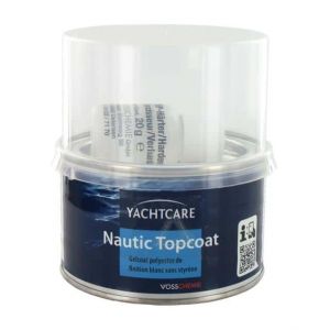 Yachtcare Gelcoat de finition blanc 250g avec durcisseur