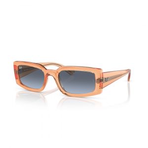 Ray-Ban RB4395 Lunettes de Soleil - Carr&eacute;e Cristal Orange