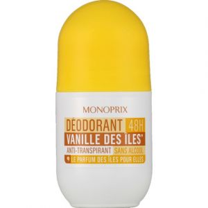 Monoprix D&eacute;odorant 48h Vanille des &Icirc;les