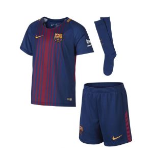Nike Tenue de football 2017/18 FC Barcelona Stadium Home Jeune enfant - Bleu - Taille M