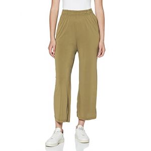 Urban classics Pantalon Large Pour Femmes L vert kaki