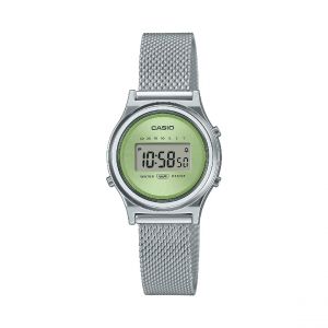 Casio Montre Femme - LA700WEM-3AEF Bracelet Acier Argent