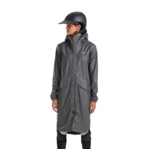 Veste imperm&eacute;able &agrave; capuche longue Horse Pilot Raintech