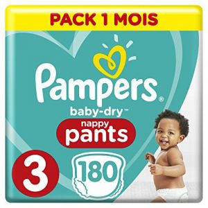 Image de Pampers Baby Dry Pants Taille 3 (6-11 kg) - 180 couches