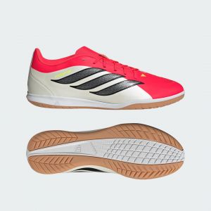 Adidas Chaussures de futsal predator club en salle rouge/noir/noi
