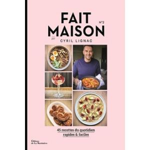 Dlm Saveurs Livre de cuisine FAIT MAISON TOME 2