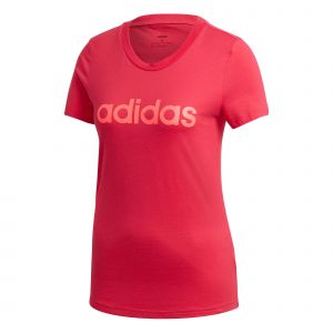 Image de Adidas Essential Linear Slim T-Shirt Femme, POWPNK/SIGPNK, s