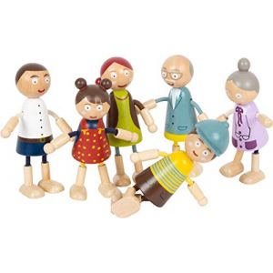 Image de Legler Famille de poupées pliantes en bois