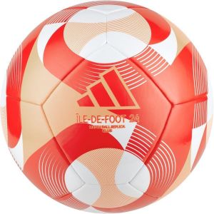 Adidas Ballon &Icirc;le-De-Foot Club - Rouge/Orange/Blanc, pointure Ball SZ. 3 - ['Blanc', 'Rouge'] - Taille Ball SZ. 3