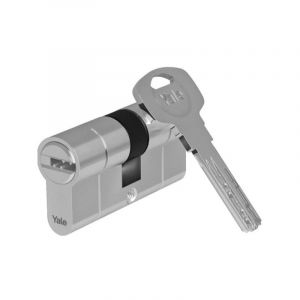 Cylindre de sécurité Cylindre haute sécurité YALE Série 2100 débrayable 40/50 mm, 10 goupilles, 5 clés réversibles