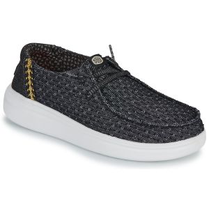 Slip ons HEYDUDE WENDY RISE PERF CANVAS Noir - Taille 37,38,39,40