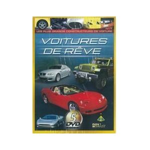 Coffret Les Voitures de rêve - 5 DVD