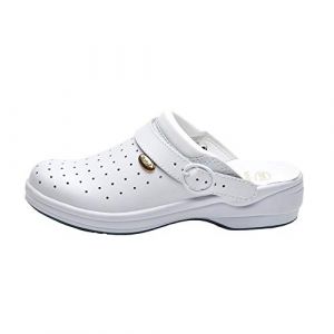 Scholl Chaussures Professionnelles perfor&eacute;es Bycast Blanc Taille 36