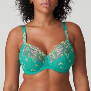 Soutien Gorge emboitant - Vert/Jaune