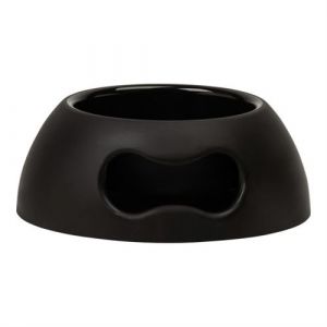 United Pets Mangeoire pour chiens polypropylène 18 cm Noir