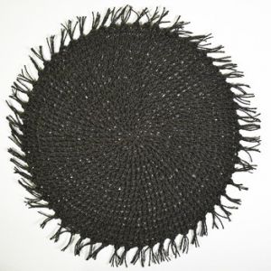 Set de table Mylittleplace FILI Noir - Taille Diam 38 cm