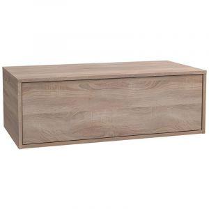 Meuble sous vasque suspendu - Coloris naturel clair - 94 cm - TEANA II