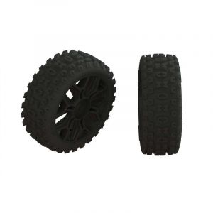 Arrma Dboots '2HO' Tire Set Glued Gun Metal (2) -