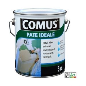 Comus PATE IDEALE Enduit Mixte Universel Blanc CrA¨me 5.00 Kg
