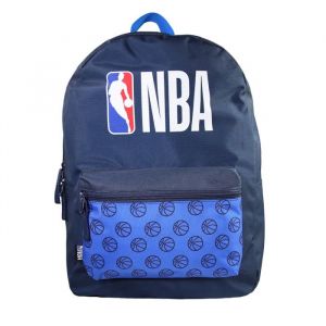 Bagtrotter - NBA - Basketball - Sac à Dos Scolaire - Marine - 1 Compartiment Zippé - 1 Poche Zippée - 29x13x40cm -...