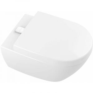 Image de Villeroy & Boch Cuvette ViFresh Subway 20 modèle suspendu DirectFlush sortie horizontale ne convient pas pour fonctionnement avec un rob