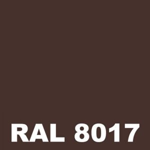 Peinture Facade - Metaltop - Brun chocolat - RAL 8017 - Pot 5L