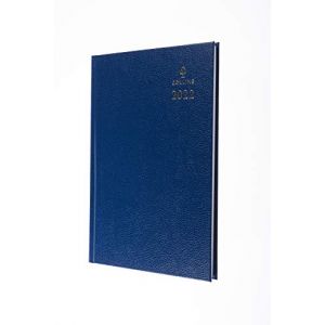 Collins Agenda semainier 2022 de bureau A5 – Bleu