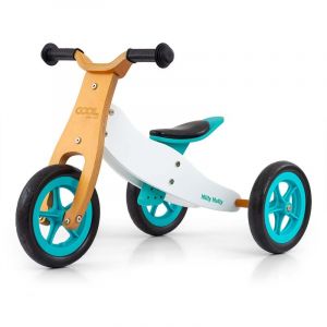 Milly Mally Porteur 2-en-1 Cool Classique Menthe