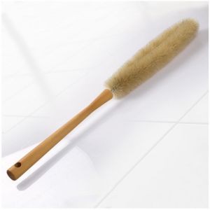 Astuceo Brosse dos double en soie de porc