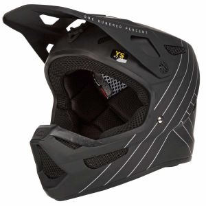 100% Casque integral 100 status enfant essential kid m 49 50 cm
