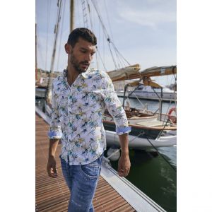 Le Temps des Cerises Chemise OREL blanc