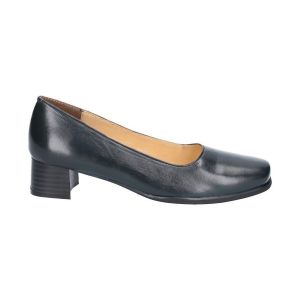 Amblers Walford - Escarpins larges en cuir - Femme (38 EUR) (Bleu marine) - UTFS217