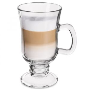 Orion Szklanka do kawy latte - 250 ml - Grube szkło - Zmywarka
