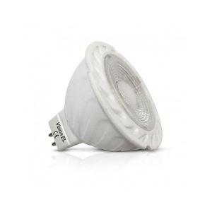 Vision-El Spot LED COB 6W (55W) GU5.3 12V DC Dimmable Blanc jour 4000°K