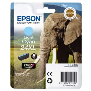 Image de Epson T2435 - Cartouche d'encre 24XL cyan clair