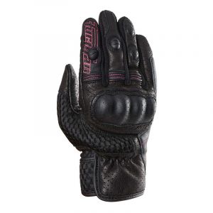 Furygan Gants Femme TD Air Lady Noir Blanc Rose - Taille L
