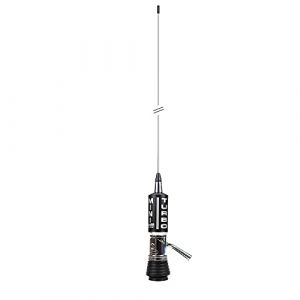 Antenne CB LEMM MiniTurbo AT-1002 PL, Longueur 110 cm, Gain 2dB, 26.5-27.5Mhz, 200W, sans câble, fabriqué en Italie