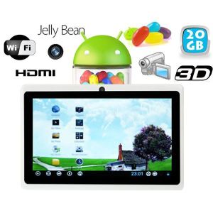 Image de Yonis Y-tt1g20 - Tablette tactile 7" sous Android 4.1 (4 Go interne + Micro SD 16 Go)