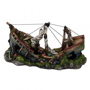 Europet Bernina Bateau Trois Mâts Taille L 38,2 x 17,5 x 20 cm